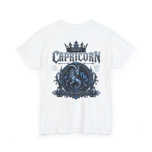 Capricorn Built by Discipline Streetwear T-Shirt