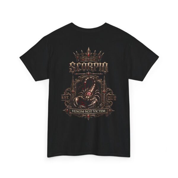 6360147041629497436_2048.jpeg Scorpio Venom Not Victim Streetwear T-Shirt