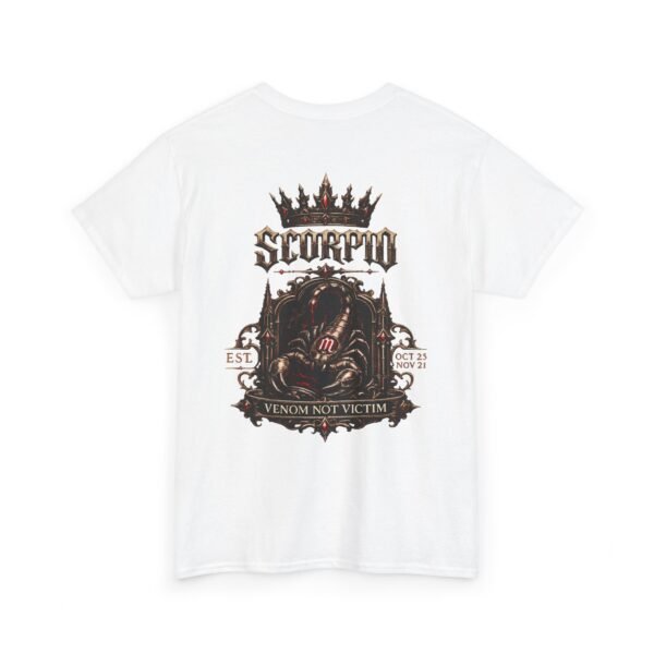 7497115783066214045_2048.jpeg Scorpio Venom Not Victim Streetwear T-Shirt