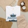 Aquarius “Unapologetically Unique” Gothic Zodiac Crest T-Shirt