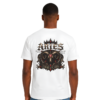 Aries Charged Not Tamed gothic Ram zodiac T-shirt back graphic