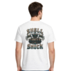Cancer Shell Shock armored Crab gothic zodiac T-shirt back graphic