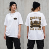 Capricorn Earned Not Given embroidered crown streetwear T-shirt