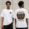 Leo Crown Energy Streetwear T-Shirt | Essentia Collective Leo Crown Energy embroidered crown gothic streetwear T-shirt