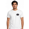 Libra zodiac T-shirt with embroidered Essentia crown chest crest