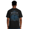 Pisces Deep Not Distant gothic Fish zodiac T-shirt back graphic
