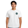 Virgo Pure Not Perfect Zodiac T-Shirt | Essentia Collective Virgo zodiac T-shirt with premium embroidered Virgo front crest