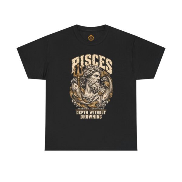 Pisces Poseidon – Depth Without Drowning Graphic T-Shirt