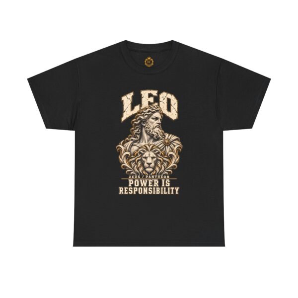 Leo Zeus – Power Is Responsibility Graphic T-Shirt