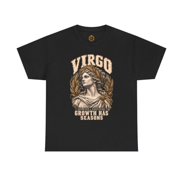 Virgo Demeter – Growth Has Seasons Graphic T-Shirt