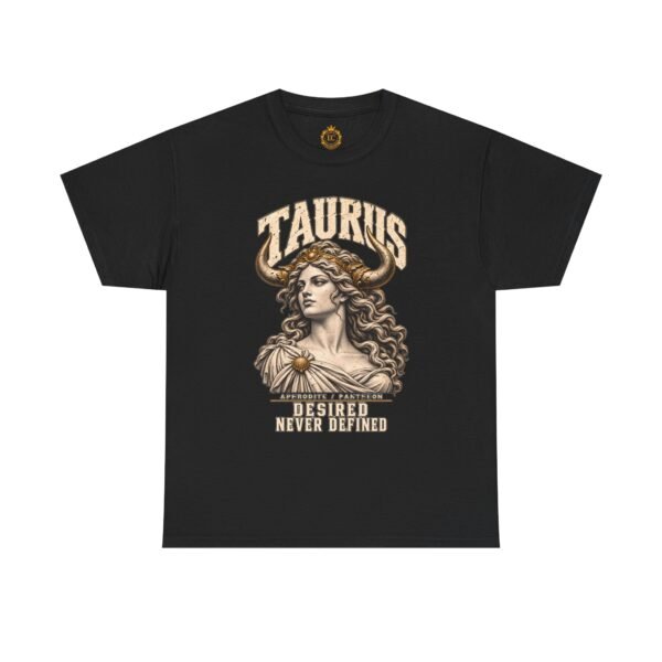 Taurus Aphrodite – Desired Never Defined Graphic T-Shirt