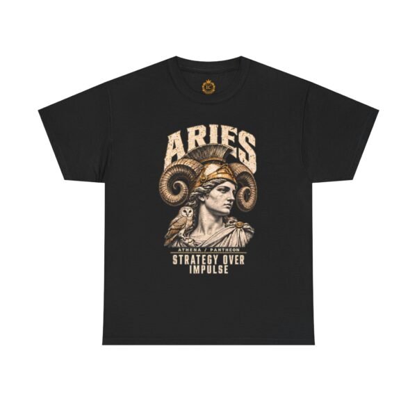 Aries Athena – Strategy Over Impulse Graphic T-Shirt